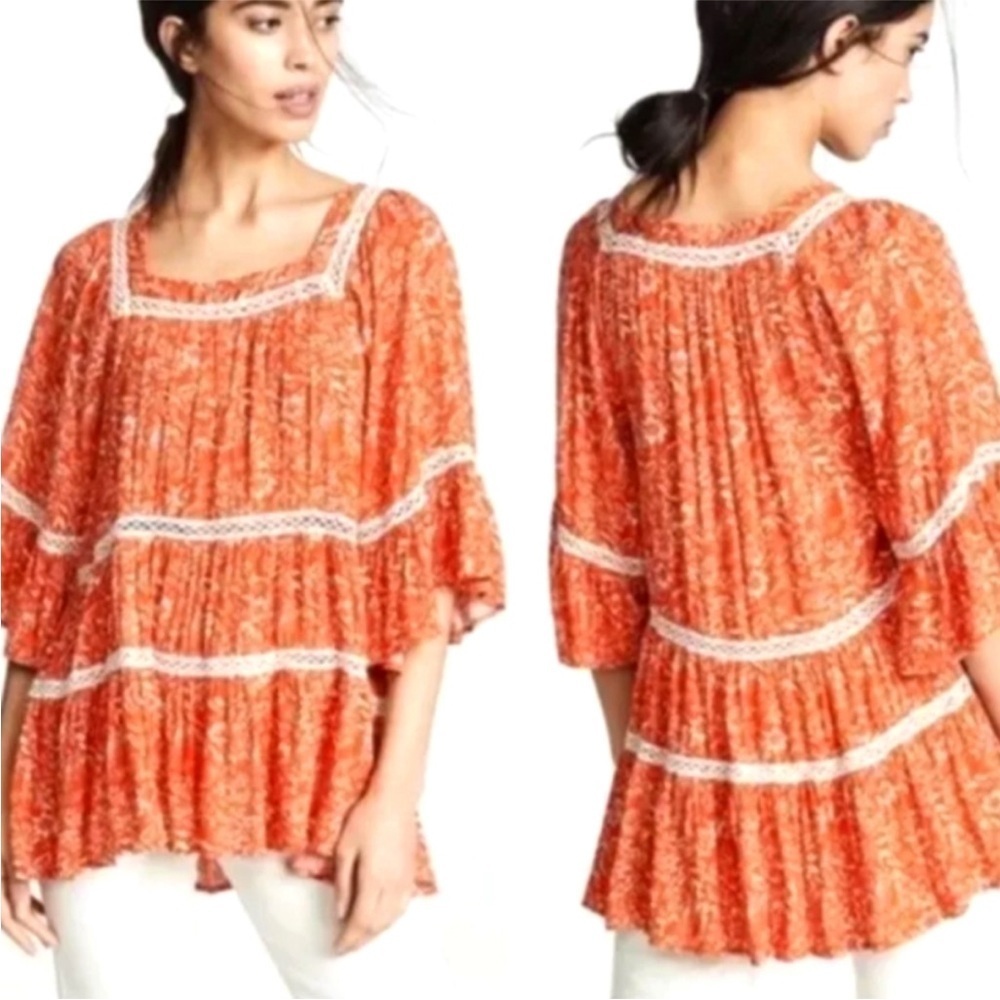FREE PEOPLE Talk About It Tunic sz small